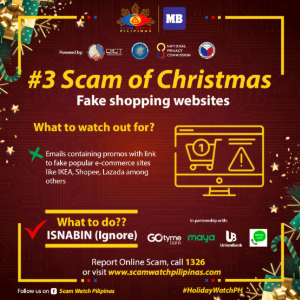 Holiday scam poster 3