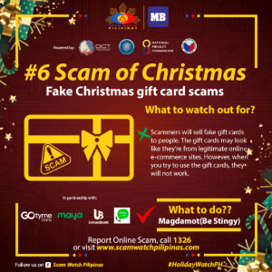 Holiday scam poster 6
