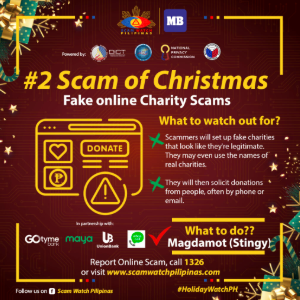Holiday scam poster 2